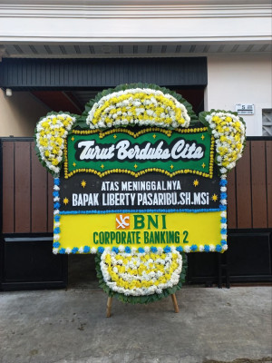 Papan Bunga Duka di Kampungbaru