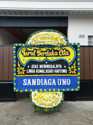 Papan Bunga Duka di Kampungbaru