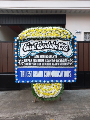 Papan Bunga Duka di Kampungbaru